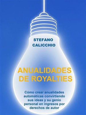 cover image of Anualidades de royalties